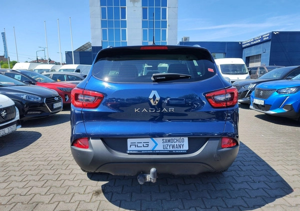 Renault Kadjar cena 64900 przebieg: 123040, rok produkcji 2017 z Pyzdry małe 121